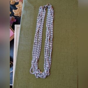 Vintage Sarah Coventry Silver Multi-Strand Necklace